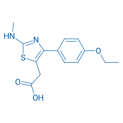 2-(4-(4-Ethoxyphenyl)-2-(methylamino)thiazol-5-yl)acetic acid 5g