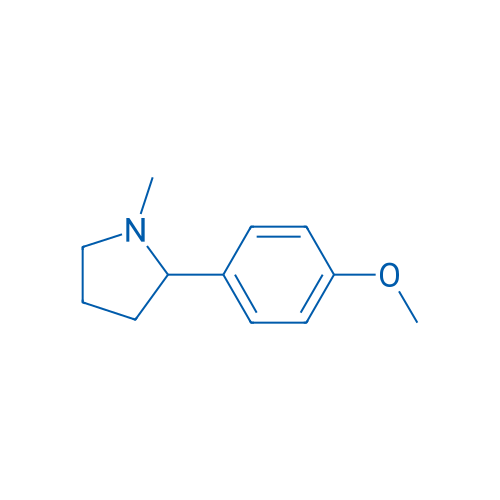 2-(4-Methoxyphenyl)-1-methylpyrrolidine 250mg