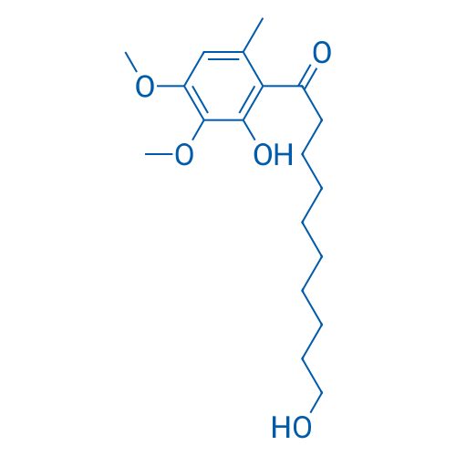 10-Hydroxy-1-(2-hydroxy-3,4-dimethoxy-6-methylphenyl)decan-1-one 5g