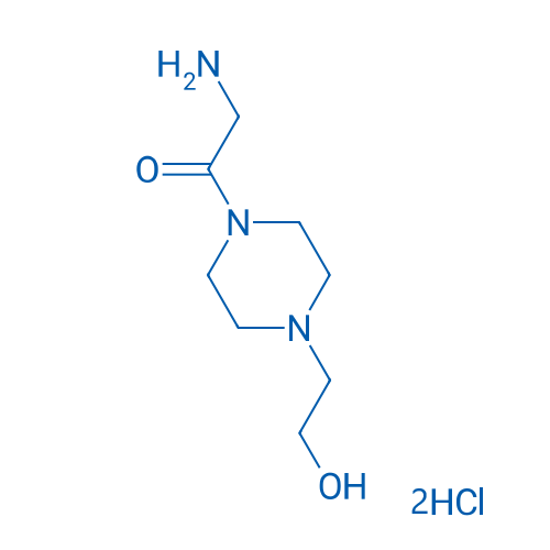 2-Amino-1-(4-(2-hydroxyethyl)piperazin-1-yl)ethanone dihydrochloride 1g
