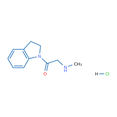 1-(Indolin-1-yl)-2-(methylamino)ethanone hydrochloride 5g
