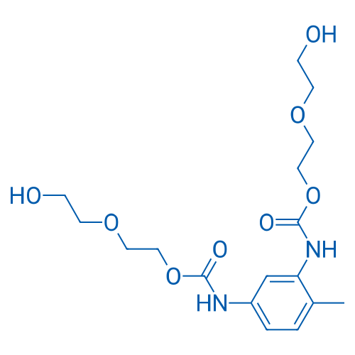 Bis(2-(2-hydroxyethoxy)ethyl) (4-methyl-1,3-phenylene)dicarbamate 250mg