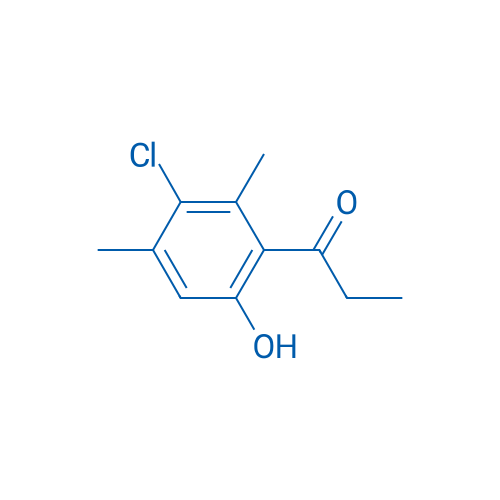 1-(3-Chloro-6-hydroxy-2,4-dimethylphenyl)propan-1-one 5g