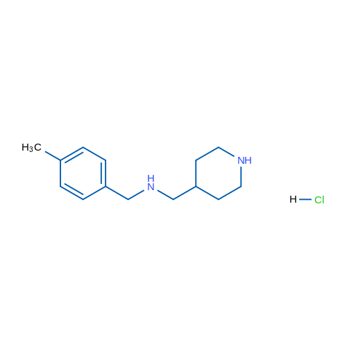 N-(4-Methylbenzyl)-1-(piperidin-4-yl)methanamine hydrochloride 5g