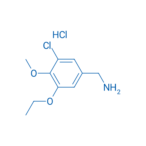 (3-Chloro-5-ethoxy-4-methoxyphenyl)methanamine hydrochloride 1g