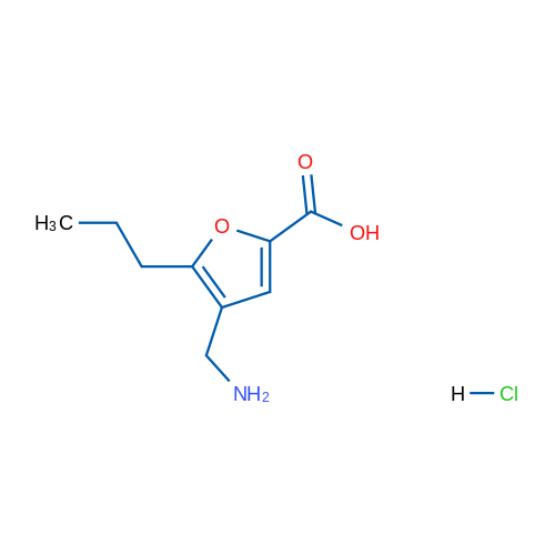 4-(Aminomethyl)-5-propylfuran-2-carboxylic acid hydrochloride 1g