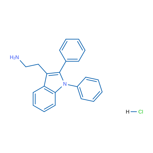 2-(1,2-diphenylindol-3-yl)ethanamine hydrochloride 1g
