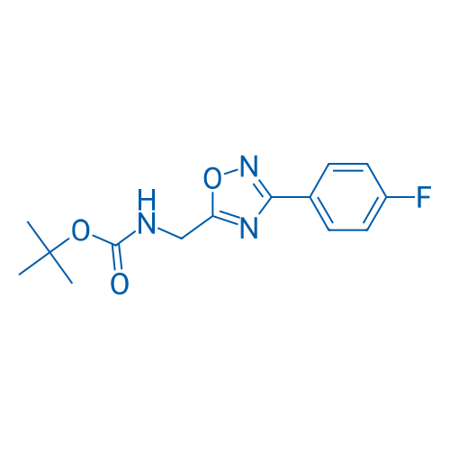 tert-Butyl N-{[3-(4-fluorophenyl)-1,2,4-oxadiazol-5-yl]methyl}carbamate 1g