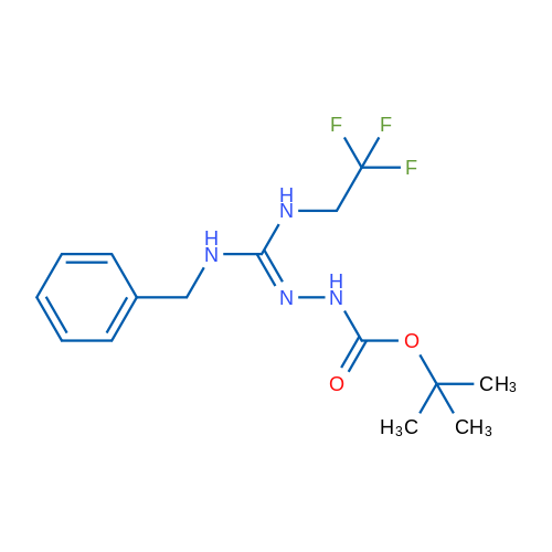 Benzyl[(1Z)-({[(tert-butoxy)carbonyl]amino}imino)[(2,2,2-trifluoroethyl)amino]methyl]amine 1g
