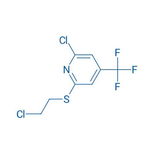 2-CHloro-6-(2'-chloroethylsulfanyl)-4-(trifluoromethyl)pyridine 1g