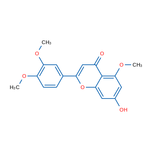 2-(3,4-Dimethoxyphenyl)-7-hydroxy-5-methoxy-4H-chromen-4-one 250mg