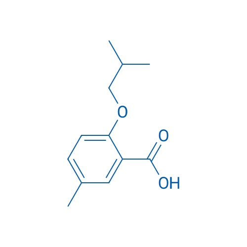2-Isobutoxy-5-methylbenzoic acid 100mg