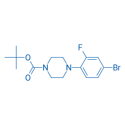 tert-Butyl 4-(4-bromo-2-fluorophenyl)piperazine-1-carboxylate 100mg