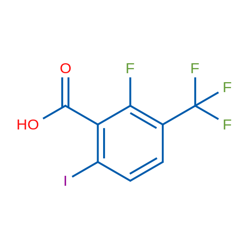 2-Fluoro-6-iodo-3-(trifluoromethyl)benzoic acid 1g
