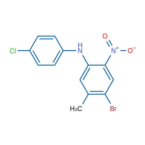 4-Bromo-N-(4-chlorophenyl)-5-methyl-2-nitroaniline 1g