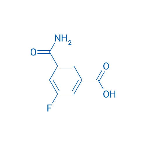 3-Aminocarbonyl-5-fluorobenzoic acid 100mg