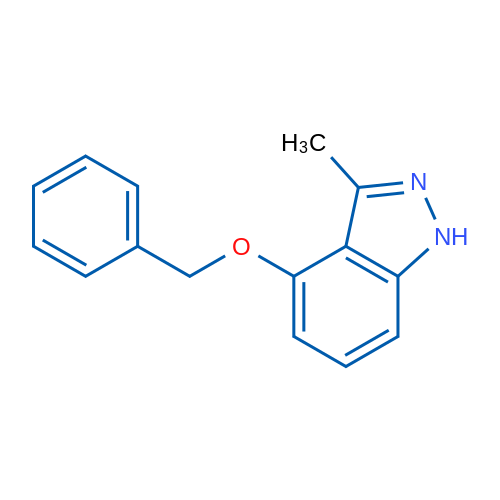 4-(Benzyloxy)-3-methyl-1H-indazole 1g