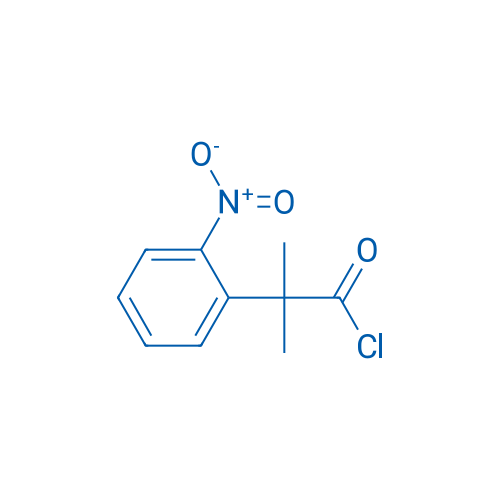 2-Methyl-2-(2-nitrophenyl)propanoyl chloride 1g