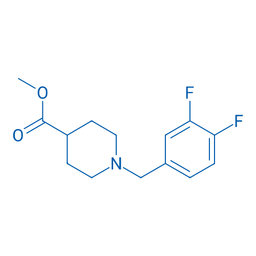 Methyl 1-(3,4-difluorobenzyl)piperidine-4-carboxylate 1g