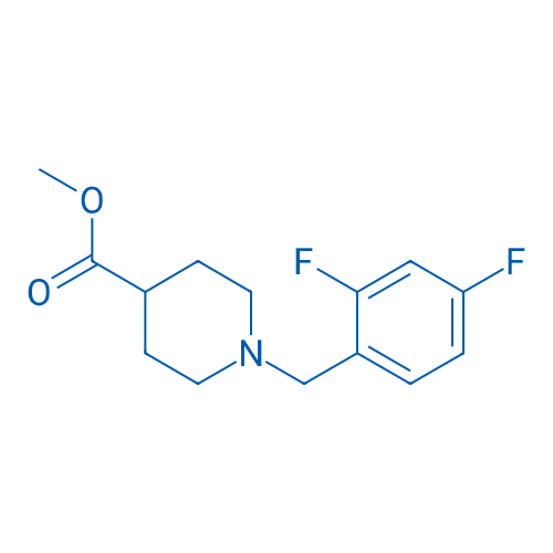 Methyl 1-(2,4-difluorobenzyl)piperidine-4-carboxylate 1g