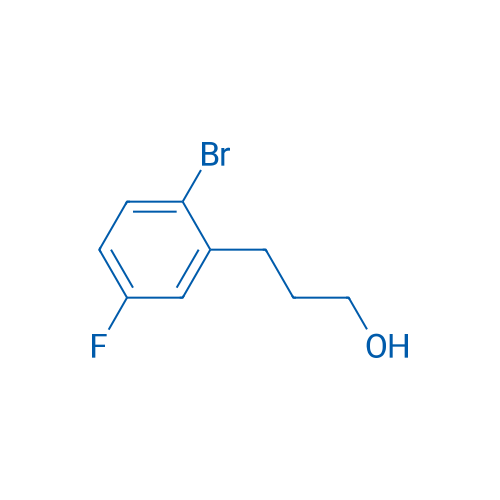 3-(2-Bromo-5-fluorophenyl)propan-1-ol 250mg