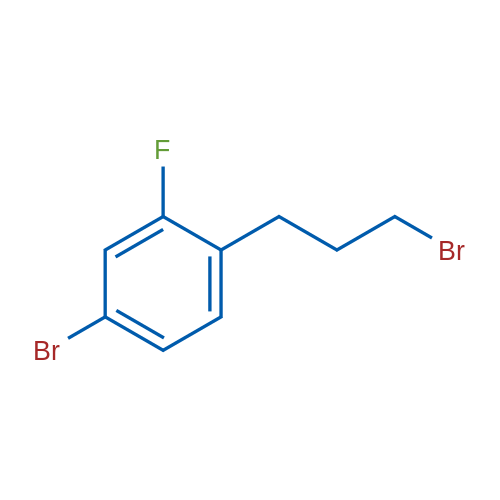 4-Bromo-1-(3-bromopropyl)-2-fluorobenzene 1g