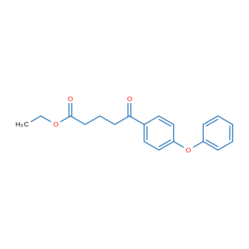 Ethyl 5-oxo-5-(4-phenoxyphenyl)valerate 1g