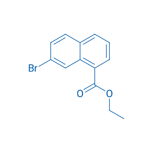 Ethyl 7-bromo-1-naphthoate 250mg