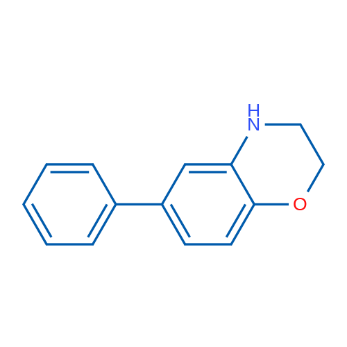 6-Phenyl-3,4-dihydro-2H-benzo[b][1,4]oxazine 1g