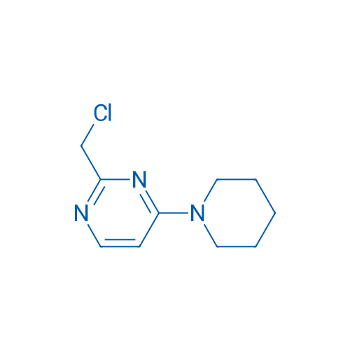 2-(Chloromethyl)-4-(piperidin-1-yl)pyrimidine 250mg