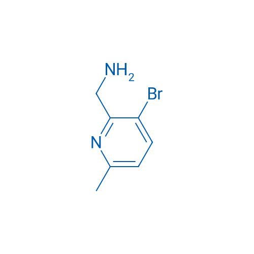 (3-Bromo-6-methylpyridin-2-yl)methanamine 250mg