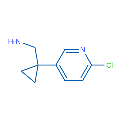 (1-(6-Chloropyridin-3-yl)cyclopropyl)methanamine 1g