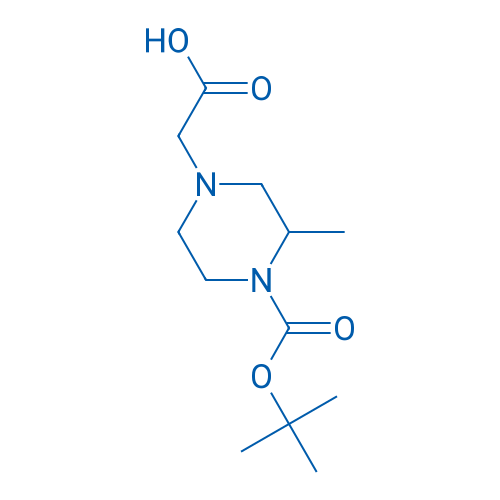 2-(4-(tert-Butoxycarbonyl)-3-methylpiperazin-1-yl)acetic acid 1g