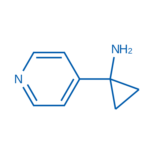 1-(Pyridin-4-yl)cyclopropanamine 50mg