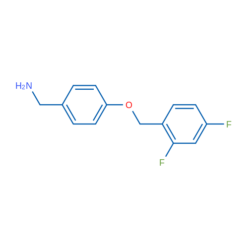 4-(2,4-Difluoro-benzyloxy)-benzylamine 5g