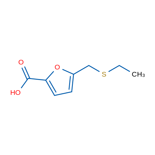 2-Furoic acid, 5-[(Ethylthio)methyl]- 1g