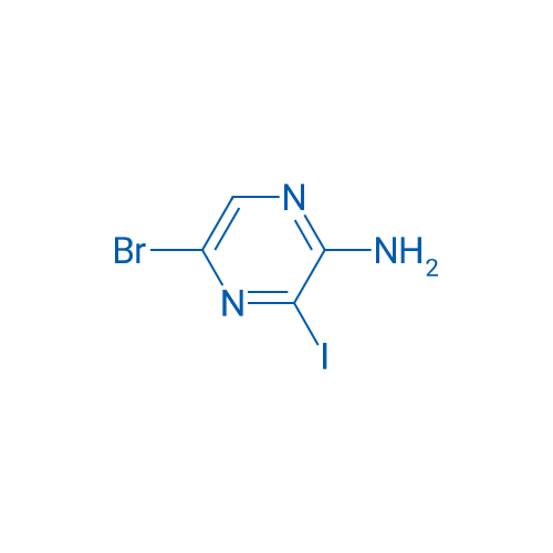 5-Bromo-3-iodopyrazin-2-amine 100mg