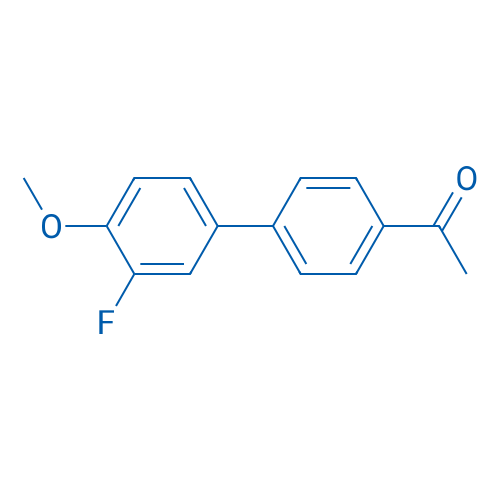 1-(3'-Fluoro-4'-methoxy-[1,1'-biphenyl]-4-yl)ethan-1-one 5g