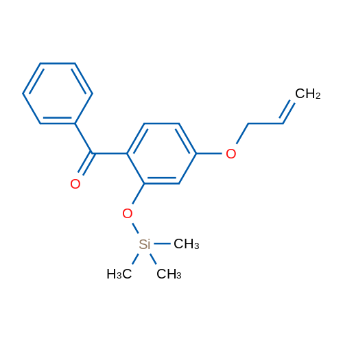 (4-(Allyloxy)-2-((trimethylsilyl)oxy)phenyl)(phenyl)methanone 25g