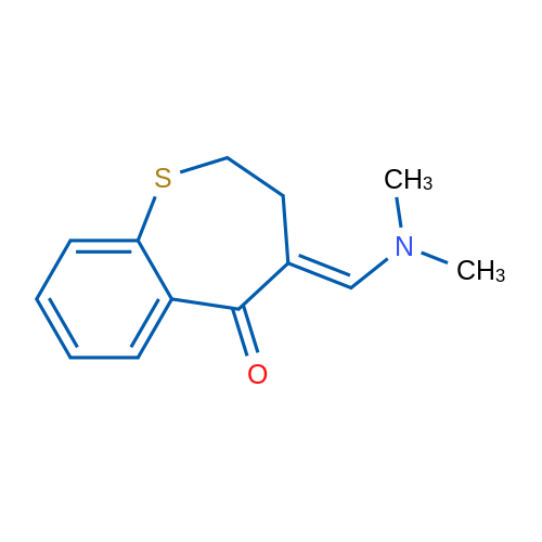 (4E)-4-[(Dimethylamino)methylidene]-2,3,4,5-tetrahydro-1-benzothiepin-5-one 1g