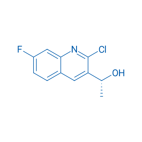 (R)-1-(2-Chloro-7-fluoroquinolin-3-yl)ethan-1-ol 250mg
