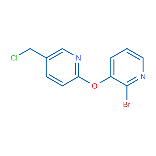 2-Bromo-3-((5-(chloromethyl)pyridin-2-yl)oxy)pyridine 1g