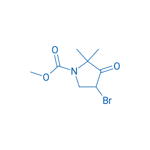 Methyl 4-bromo-2,2-dimethyl-3-oxopyrrolidine-1-carboxylate 10g