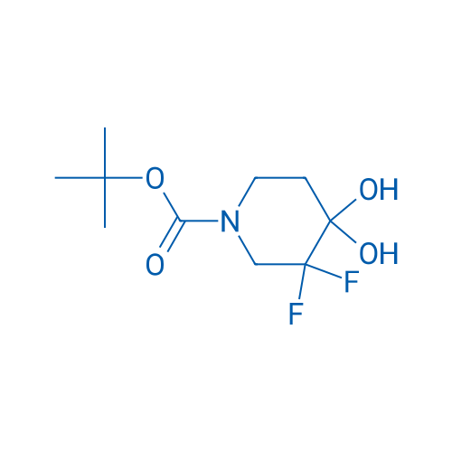 tert-Butyl 3,3-difluoro-4,4-dihydroxypiperidine-1-carboxylate 5g