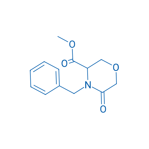 Methyl 4-benzyl-5-oxomorpholine-3-carboxylate 250mg