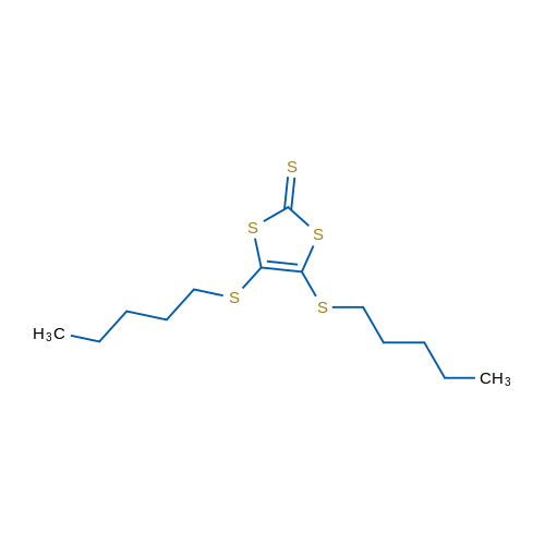 4,5-Bis(pentylthio)-1,3-dithiole-2-thione 100mg