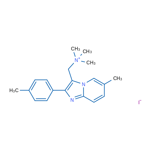 N,N,N-Trimethyl-1-(6-methyl-2-(p-tolyl)imidazo[1,2-a]pyridin-3-yl)methanaminium iodide 250mg