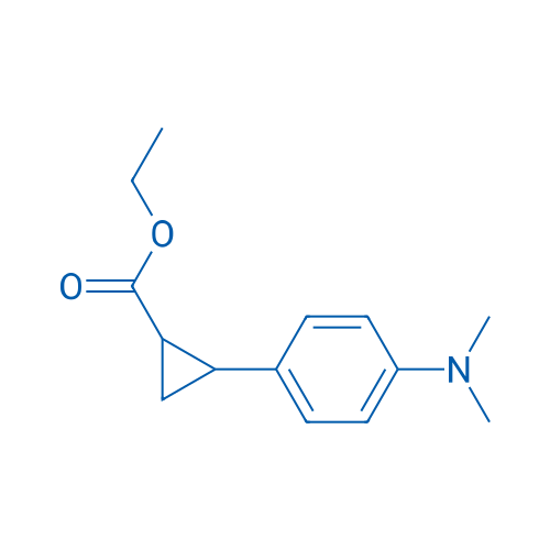 Ethyl 2-(4-(dimethylamino)phenyl)cyclopropane-1-carboxylate 250mg