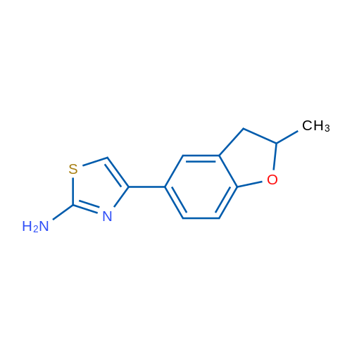 4-(2-Methyl-2,3-dihydrobenzofuran-5-yl)thiazol-2-amine 1g