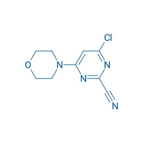 4-CHLORO-6-MORPHOLINOPYRIMIDINE-2-CARBONITRILE 250mg